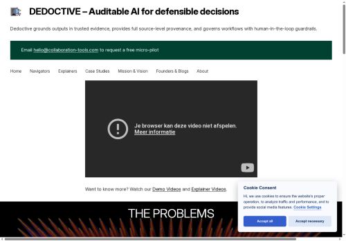 Dedoctive - Knowledge base management