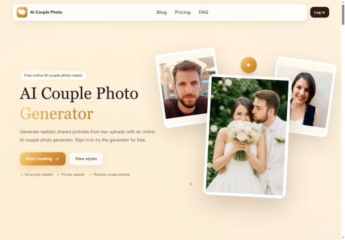 AI Couple Photo - Face Swapping