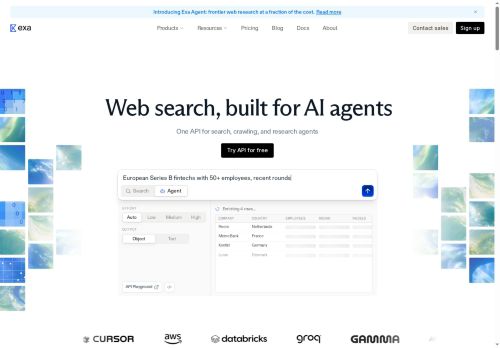 Exa AI - Search engine logo