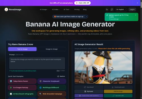 Nova Image AI - Image generation