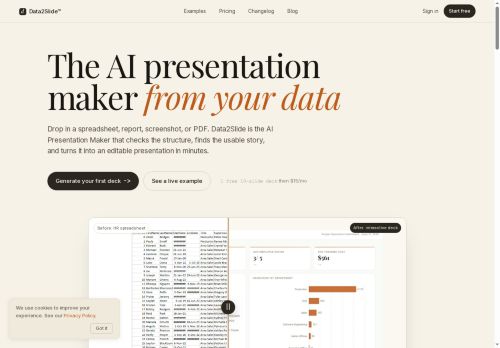 Data2Slide - Presentations logo