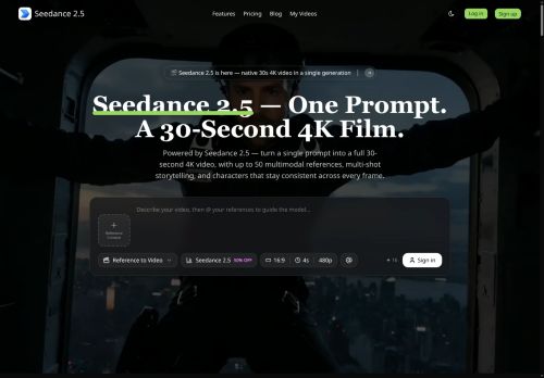 Seedance2-5.app - Text-to-video logo
