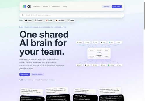 Oi - Workflow Automation logo