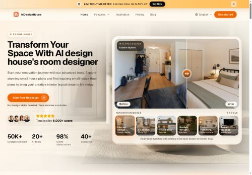 AIDesignHouse - Interior design