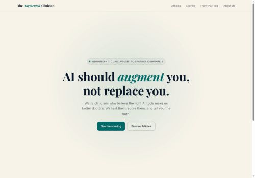 Augmented Clinician - Health