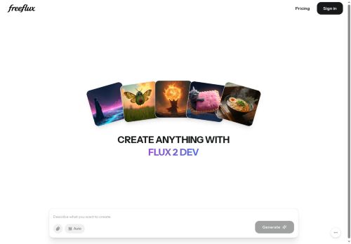 Freeflux AI - Image generation