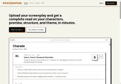 Storynotes - Writing assistant