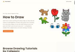 Howtodraw.ai - Sketching logo