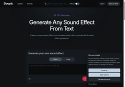 Slooply SFX Generator - Audio generation logo