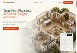3DRoomDesign.ai - Interior design logo