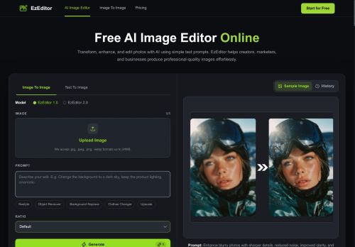 EzEditor.ai - Photo editing logo