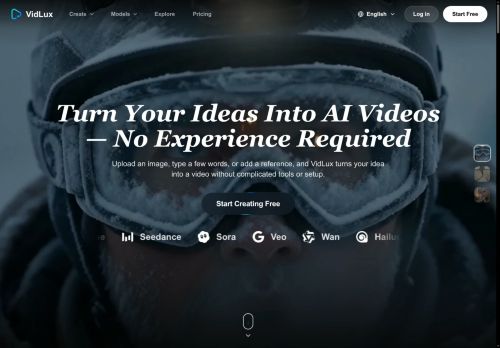Vidlux AI - Animation Generation logo