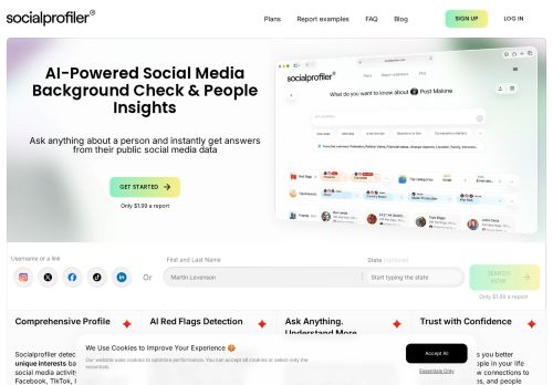 socialprofiler.com - Compliance &amp; Verification logo