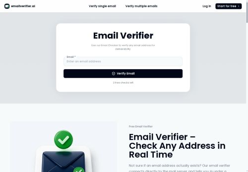 Emailverifier.ai - Email logo