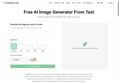 ImageFree - Image generation logo