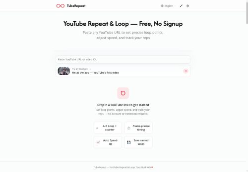 TubeRepeat - Video