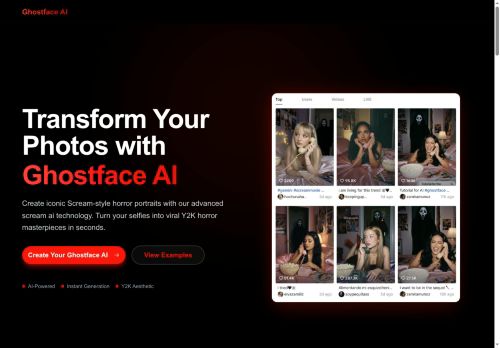 Ghostface-AI.app - Fun logo