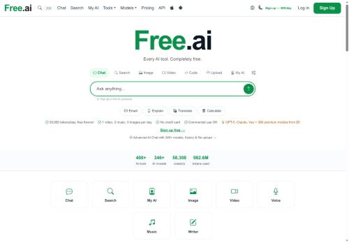 Free.ai - Productivity logo