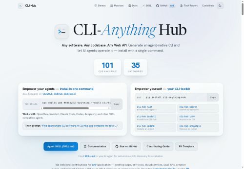 Cli-Anything - Developer tools