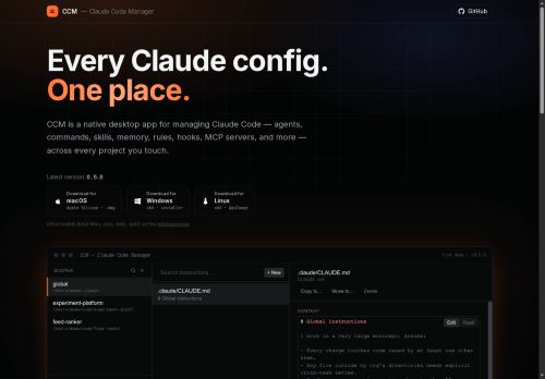 Claude code manager - Developer tools logo