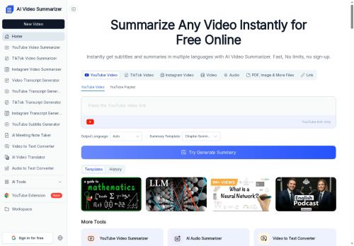 AIVideoSummarizer.io - Summarizer logo