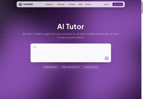 AI Tutor by Coursebox - Education logo