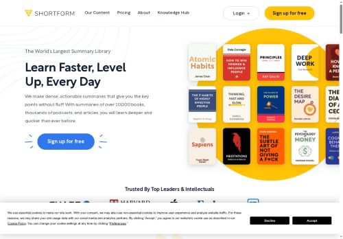 Shortform - Summarizer logo