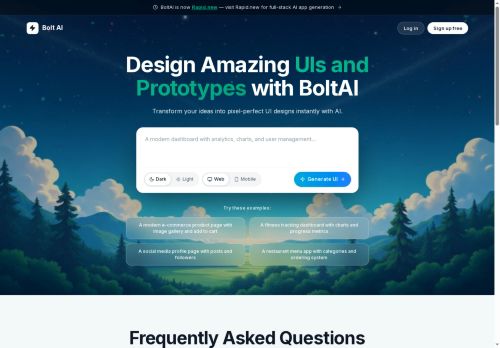 Bolt AI Dev - App Builder