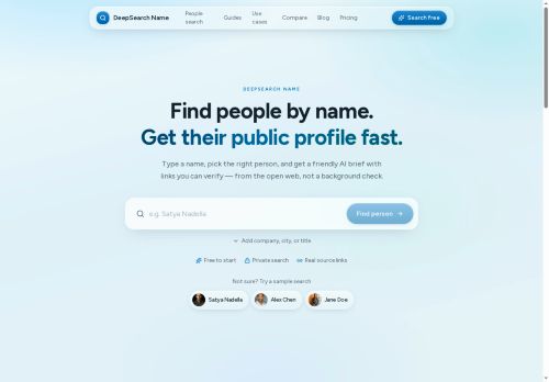Deepsearch.name - Compliance &amp; Verification logo