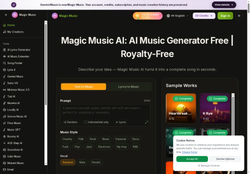 MagicMusic.app - Music logo
