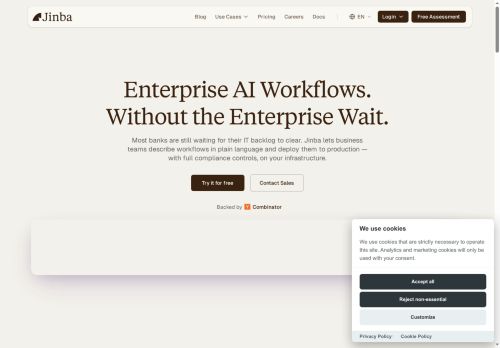 Jinba Flow - Workflow Automation