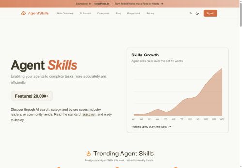 AgentSkills.so - Aggregators logo