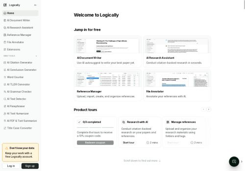 Logically.app - Writing assistant logo
