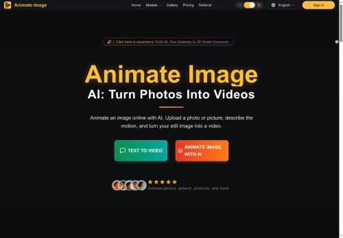 Animate Image AI - Animation Generation logo