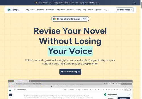 Revise - Grammar checker logo