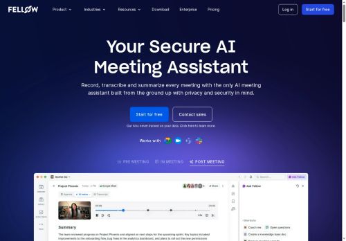 Fellow.ai - Meeting assistant logo