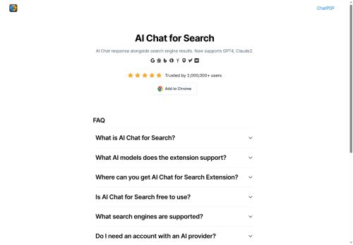 AI Chat for Search - Search engine logo