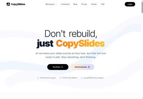 Copyslides - Presentations logo