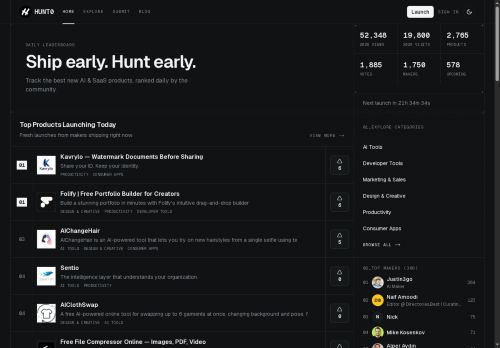 HUNT0 - Aggregators logo