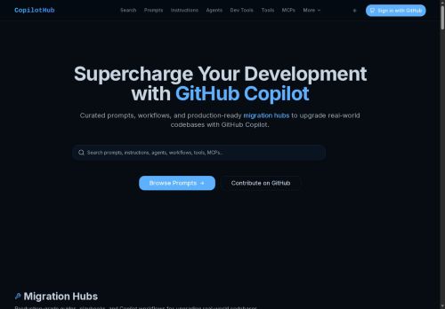 CopilotHub - Developer tools