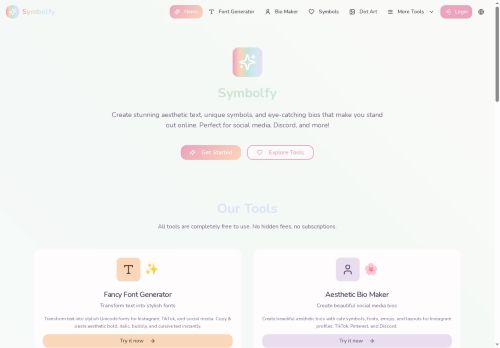 Symbolfy - Text-to-video