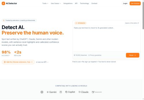 AIDetector.review - AI Detection