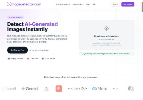AI Image Detector - AI Detection logo