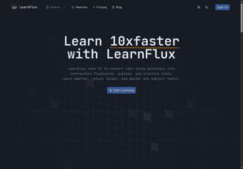 LearnFlux - Study assistant