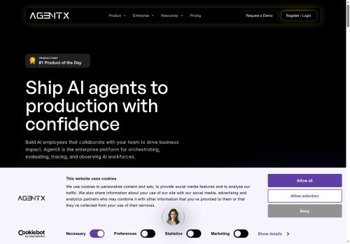 AgentX - AI Agents logo