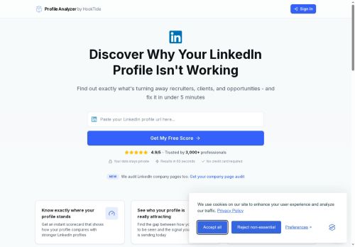 LinkedIn Profile Analyzer - AI Characters logo