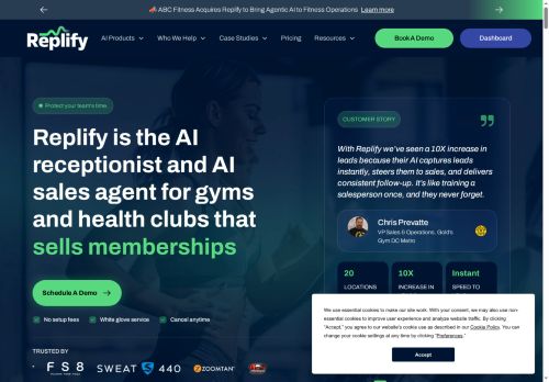 replify.ai - Fitness logo