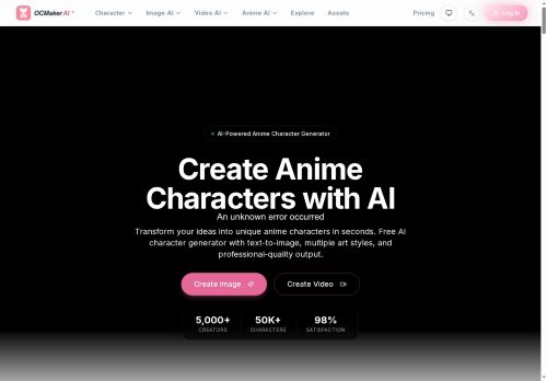 OCMaker AI - AI Characters