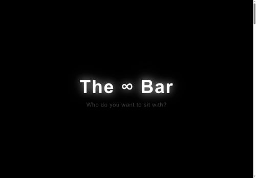 The ∞ Bar - AI Characters logo