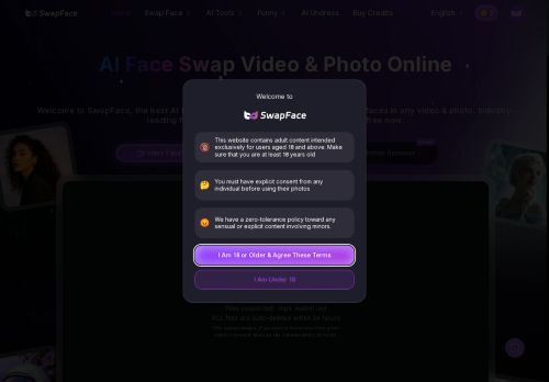 swapfaces.ai - Face Swapping logo